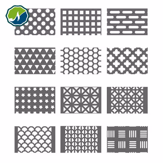 Ss Aluminum Galvanized Perforated Metal Sheet Filter Mesh Etching Punching Mesh