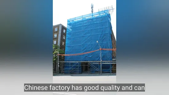 Bulk Purchase Discount Grid Mesh Knotless Safety Net Construction Scaffolding Building Safety Fence Net Debris Netting 