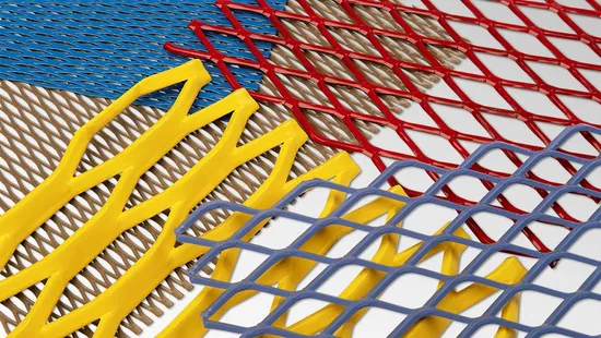 Expanded Mesh Protective Sheet Punching Mesh Building Climbing Frame Mesh 