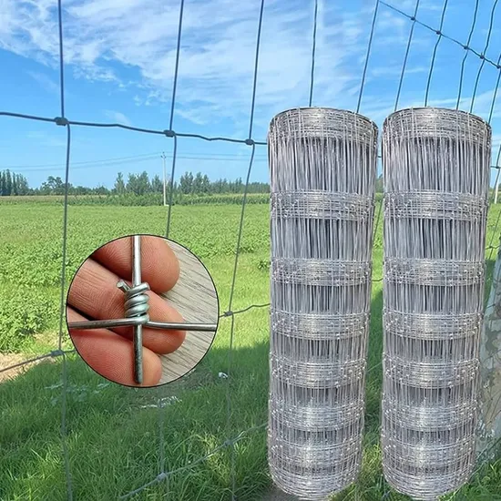 Galvanized Deer Fence Fix Knot Field Fence Grassland Fence for Farm/Sheep Wire Mesh 