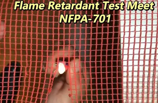 Privacy HDPE Fence Net Balcony Screen Safety Scaffolding Enclosure Net Construction Debris Netting 