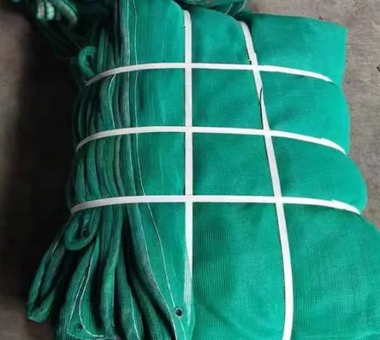 Bulk Purchase Discount Grid Mesh Knotless Safety Net Construction Scaffolding Building Safety Fence Net Debris Netting 