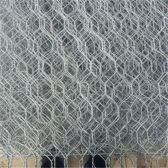 PVC Coated Stone Cage Net Hexagonal Slope Protection Net 