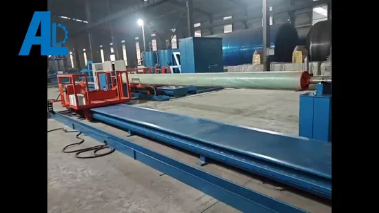 High Quality Automatic FRP Pipe Making Machine GRP Pipe Filament Winding Machine 