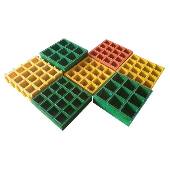 Stair Treads High Strength Strong and FRP Grating Combines Advantages of Multiple Materials Good Fire Retardant Properties Temperature Fiberglass Grating 