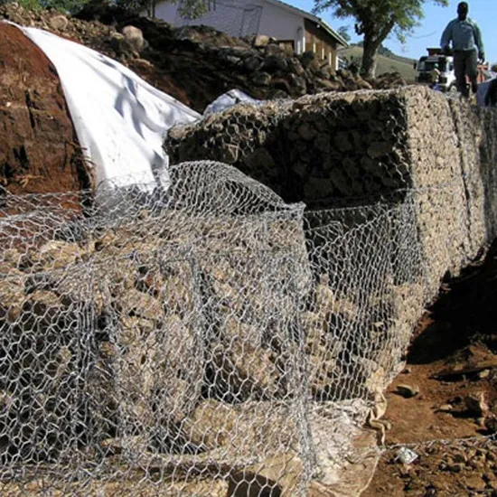 Solid Cage, Galvanized Stone Cage Net 