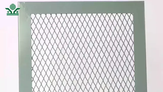Customized Stainless Steel Plate Material Regular Expanded Metal Mesh 