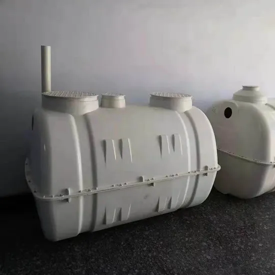 2.5m3 Glass Reinforced Plastic Septic Tank FRP/GRP Septic Tank Small Sewage Tank 