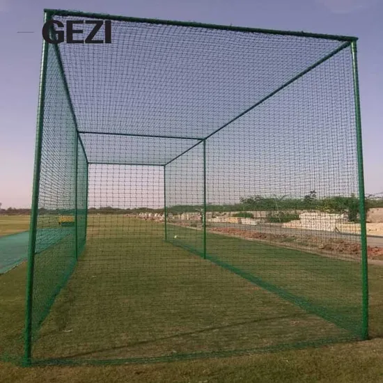 Nylon Baseball Outdoor Indoor Cricket Sports Court Ball Pitch Barrier Backstop Court Fence Mesh Netting Perimeter for Ball Court 