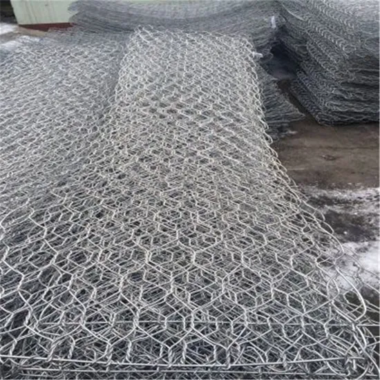 River Flood Control Dam Reinforcement Flood Control Hexagonal Stone Cage Net 
