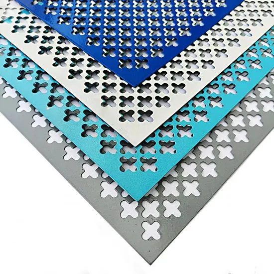Perforated Sheets Good Quality Hole Punching Metal Mesh Steel 