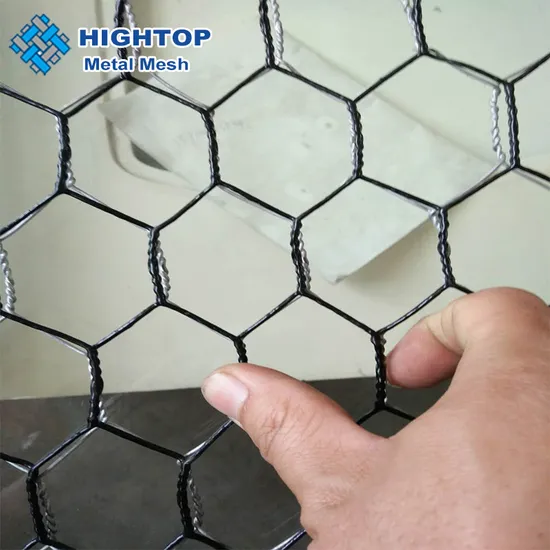 Galvanized / PVC Chicken Wire Fencing, Hexagonal Wire Netting with ISO9001 