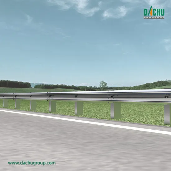 Road Safety Drains Highway Road Diversion Steel Hot DIP Galvanized W Beam Three Beam Highway Traffic Crash Barrier Guardrail 