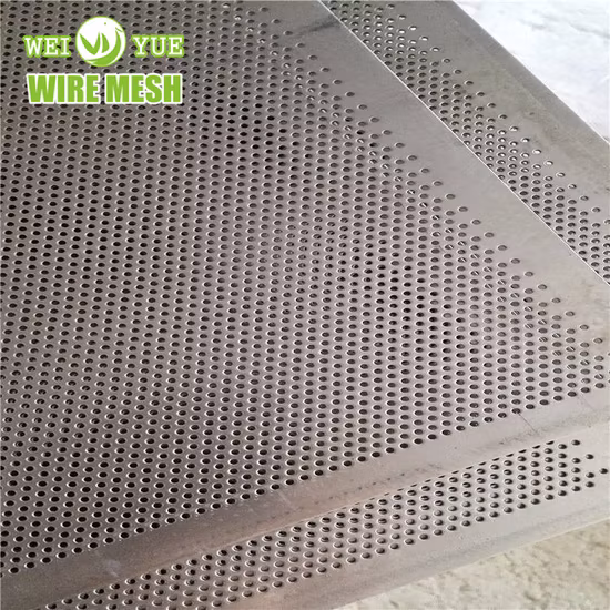 304 316 Stainless Steel Punched Plate / Perforated Mesh Sheet / Punching Hole Mesh
